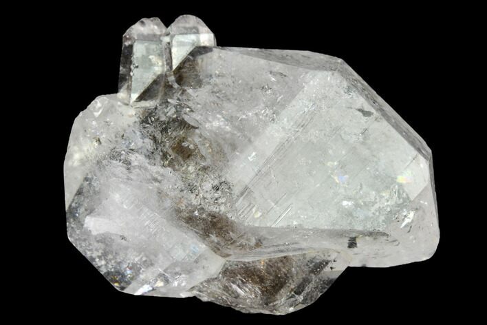Pakimer Diamond Cluster with Carbon Inclusions - Pakistan #140157